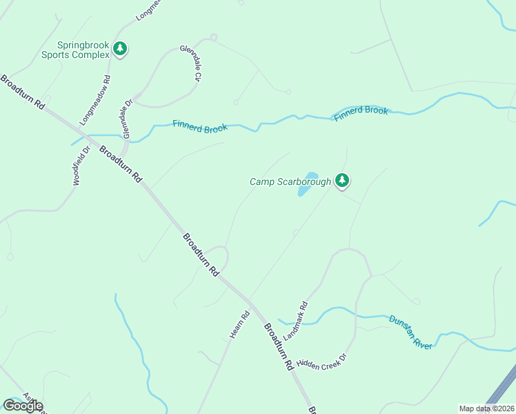 map of restaurants, bars, coffee shops, grocery stores, and more near 9 Stone Brooke Road in Scarborough