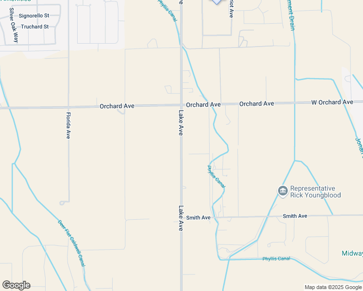 map of restaurants, bars, coffee shops, grocery stores, and more near 14999 Lake Avenue in Nampa