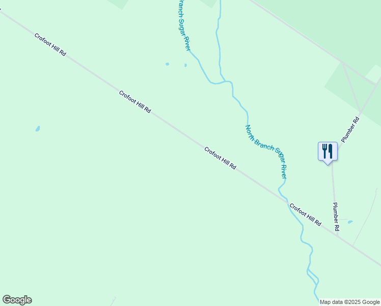 map of restaurants, bars, coffee shops, grocery stores, and more near 5136 Crofoot Hill Road in Constableville