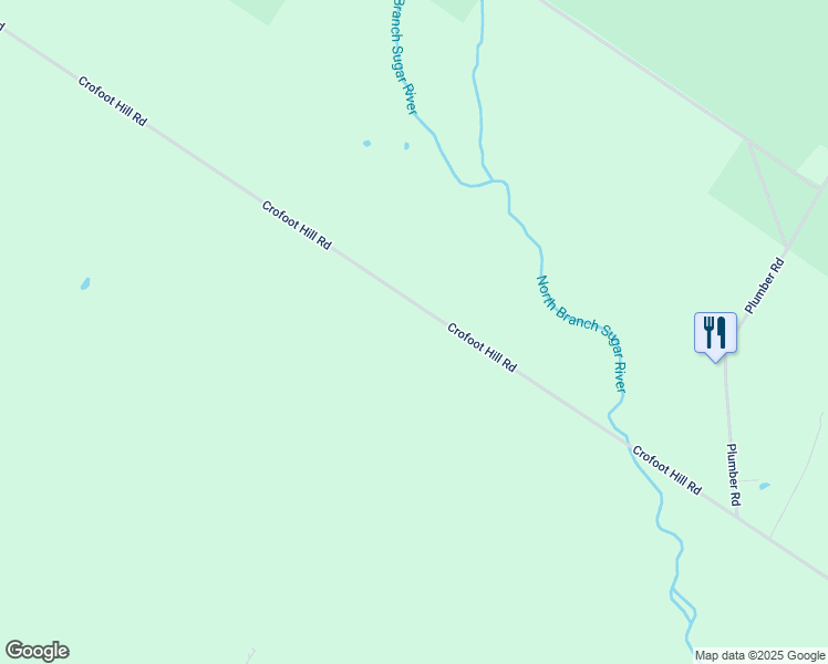 map of restaurants, bars, coffee shops, grocery stores, and more near 5136 Crofoot Hill Road in Constableville