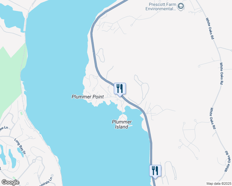 map of restaurants, bars, coffee shops, grocery stores, and more near 681 Weirs Boulevard in Laconia