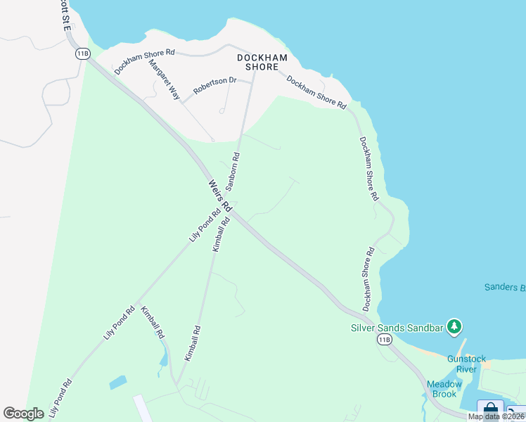 map of restaurants, bars, coffee shops, grocery stores, and more near 261 Weirs Road in Gilford