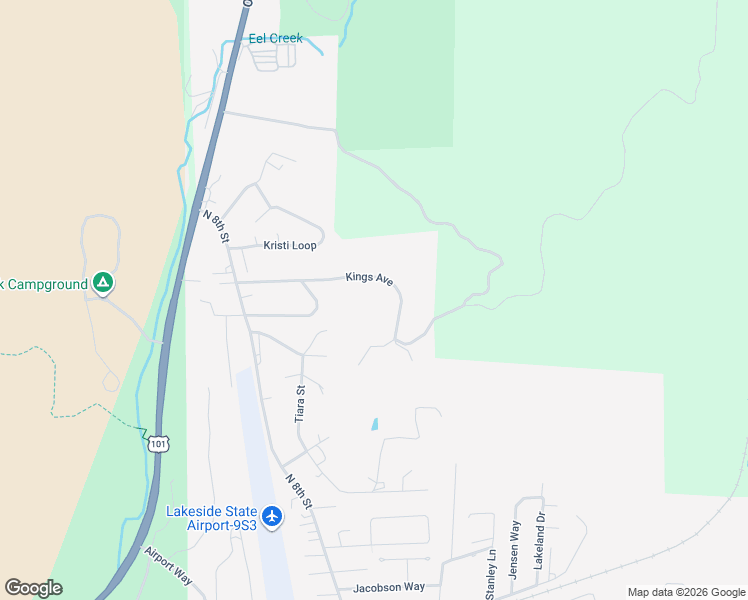 map of restaurants, bars, coffee shops, grocery stores, and more near 660 Kings Avenue in Lakeside