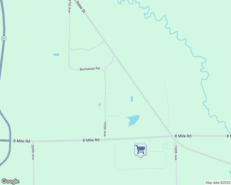 map of restaurants, bars, coffee shops, grocery stores, and more near 8326 195th Avenue in Stanwood