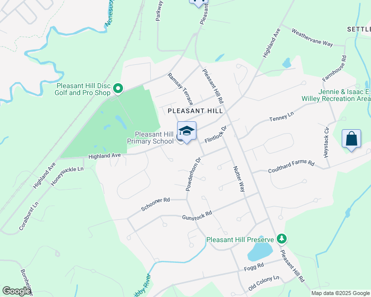 map of restaurants, bars, coffee shops, grocery stores, and more near 143 Highland Avenue in Scarborough