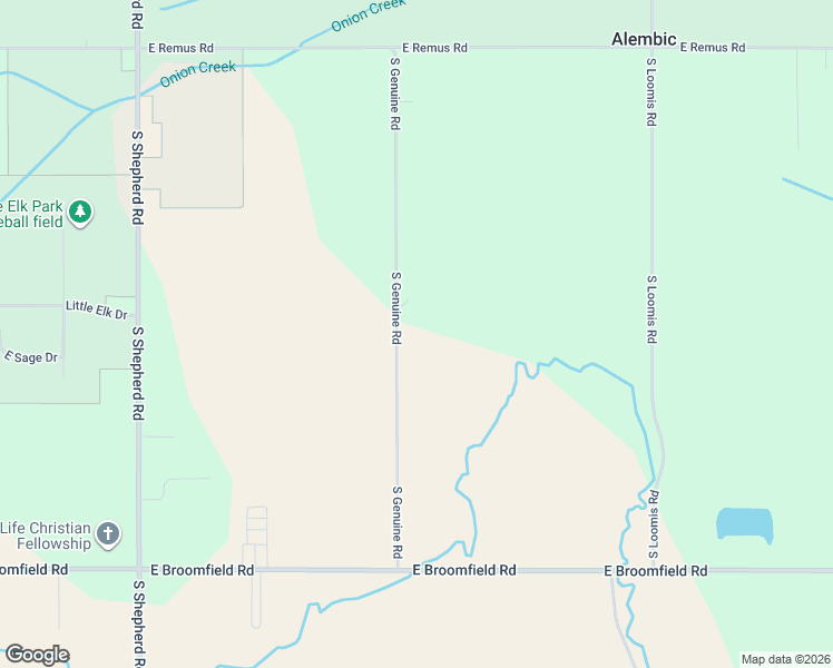 map of restaurants, bars, coffee shops, grocery stores, and more near 3491 South Genuine Road in Mount Pleasant