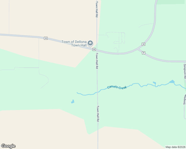 map of restaurants, bars, coffee shops, grocery stores, and more near S1539 Town Hall Road in Lyndon Station