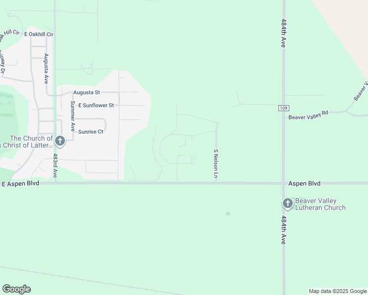 map of restaurants, bars, coffee shops, grocery stores, and more near Nelson Ln in Brandon