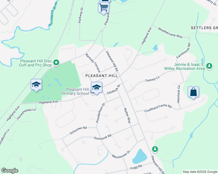 map of restaurants, bars, coffee shops, grocery stores, and more near 153 Highland Avenue in Scarborough