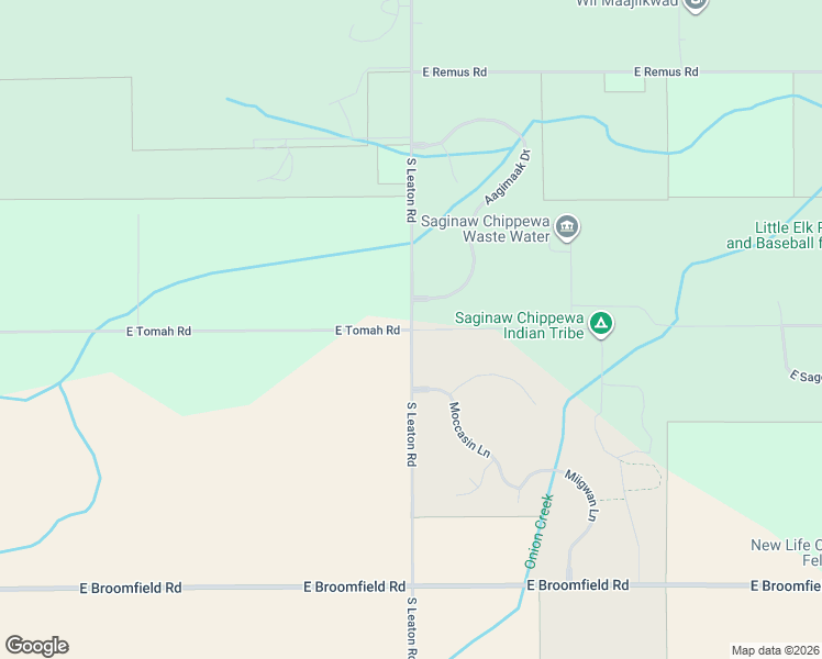 map of restaurants, bars, coffee shops, grocery stores, and more near 7001 East Tomah Road in Mount Pleasant