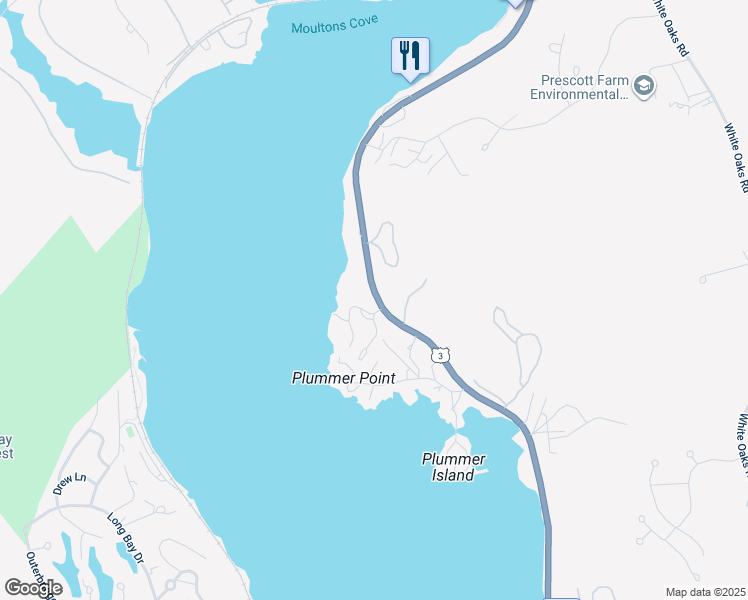 map of restaurants, bars, coffee shops, grocery stores, and more near 776 Weirs Boulevard in Laconia