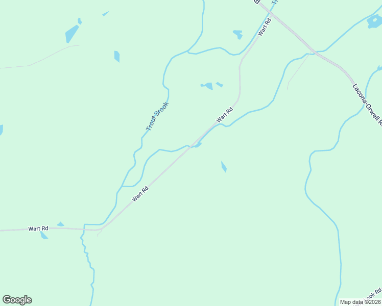 map of restaurants, bars, coffee shops, grocery stores, and more near 50-134 Wart Road in Lacona