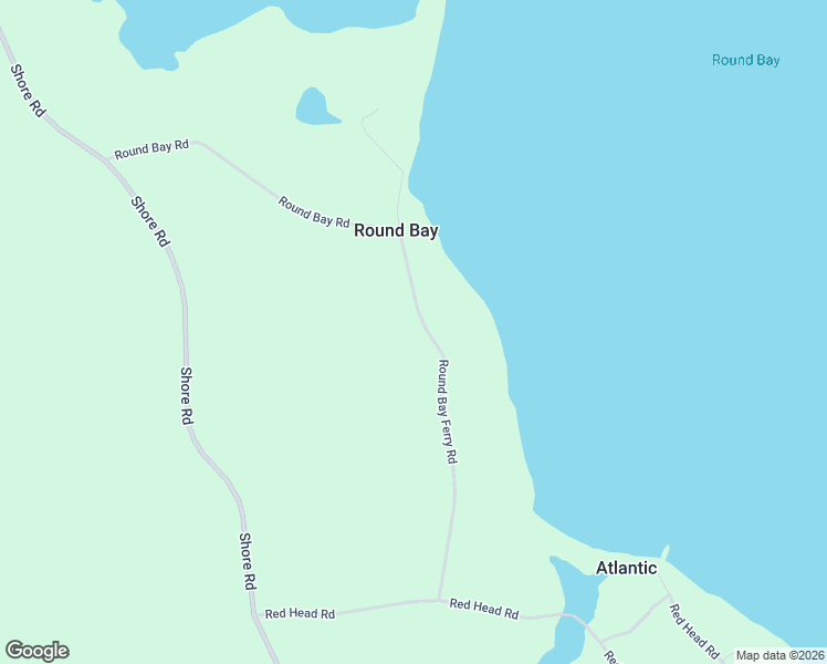 map of restaurants, bars, coffee shops, grocery stores, and more near 171 Round Bay Ferry Road in Shelburne