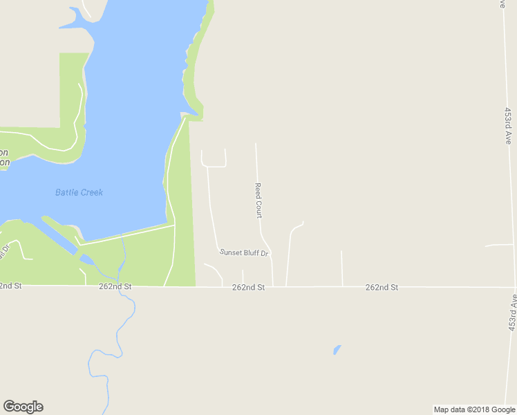 map of restaurants, bars, coffee shops, grocery stores, and more near Reed Court in Canistota