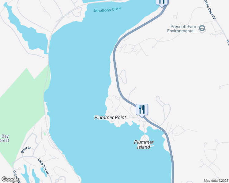 map of restaurants, bars, coffee shops, grocery stores, and more near 742 Weirs Boulevard in Laconia