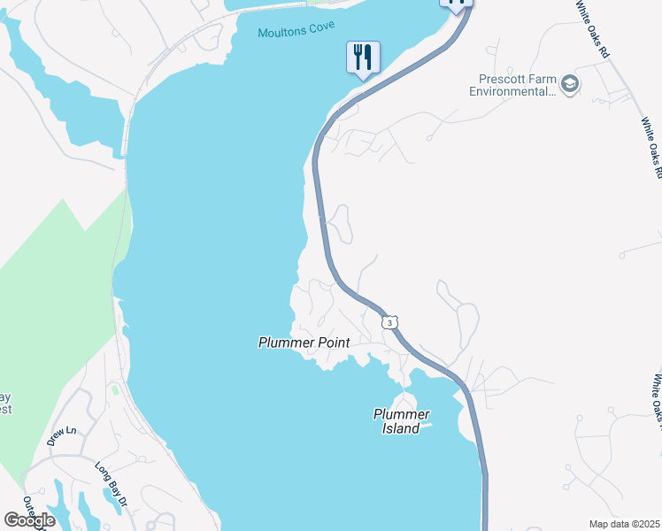 map of restaurants, bars, coffee shops, grocery stores, and more near 776 Weirs Boulevard in Laconia