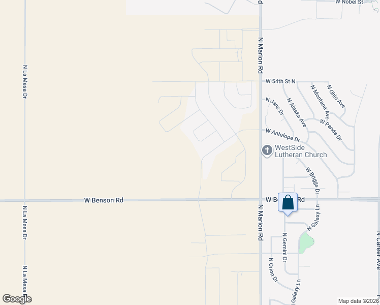 map of restaurants, bars, coffee shops, grocery stores, and more near 4201 North Marion Road in Sioux Falls