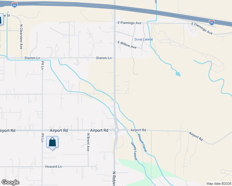 map of restaurants, bars, coffee shops, grocery stores, and more near 620 North Robinson Boulevard in Nampa
