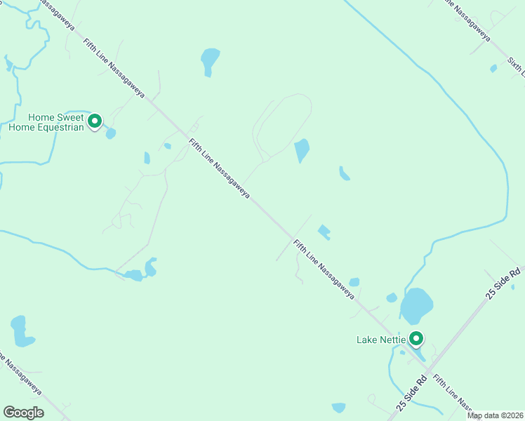 map of restaurants, bars, coffee shops, grocery stores, and more near 11113 Fifth Line Nassagaweya in Milton