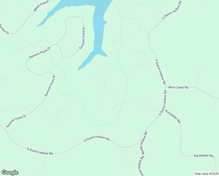 map of restaurants, bars, coffee shops, grocery stores, and more near S1489 Wishing Well Lane in La Valle