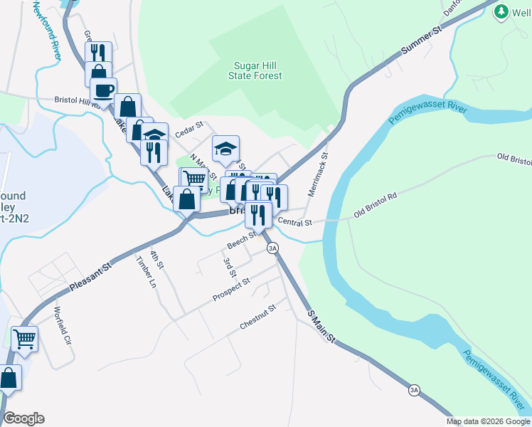 map of restaurants, bars, coffee shops, grocery stores, and more near in Bristol