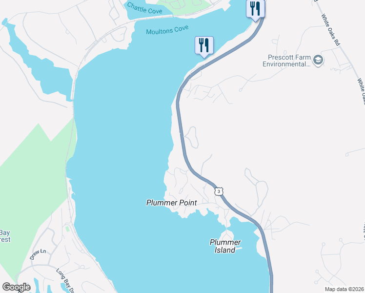map of restaurants, bars, coffee shops, grocery stores, and more near 782 Daniel Webster Highway in Laconia
