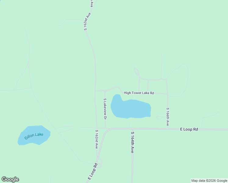 map of restaurants, bars, coffee shops, grocery stores, and more near 5091 East High Tower Lake Road in Hesperia