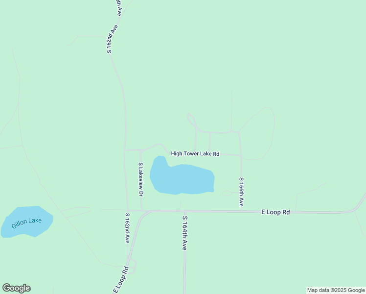map of restaurants, bars, coffee shops, grocery stores, and more near 5245 East High Tower Lake Road in Hesperia