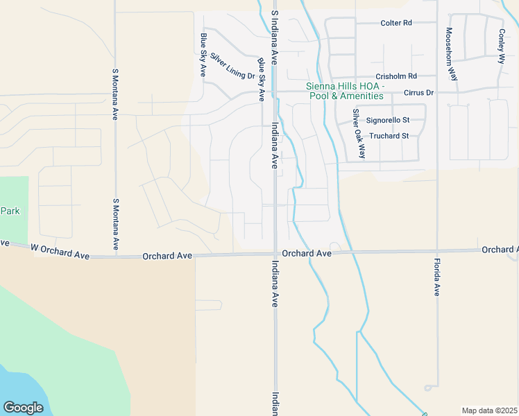 map of restaurants, bars, coffee shops, grocery stores, and more near 15249 Indiana Avenue in Caldwell