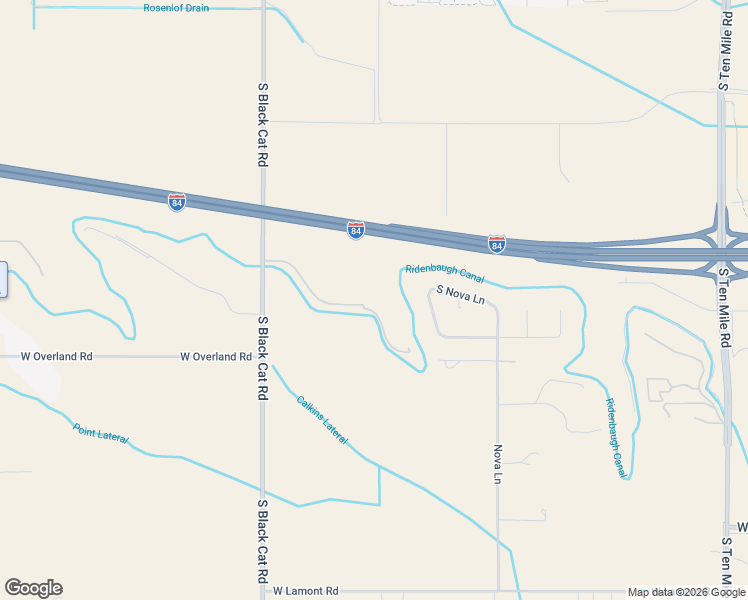 map of restaurants, bars, coffee shops, grocery stores, and more near 4390 West Vaquero Lane in Meridian