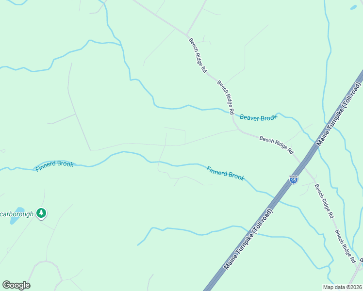 map of restaurants, bars, coffee shops, grocery stores, and more near 21 West Beech Ridge Road in Scarborough