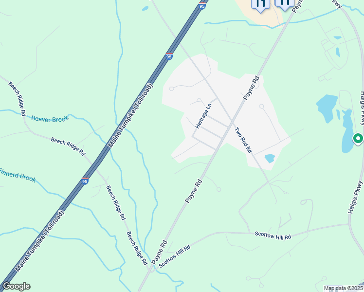 map of restaurants, bars, coffee shops, grocery stores, and more near 10 Plymouth Drive in Scarborough