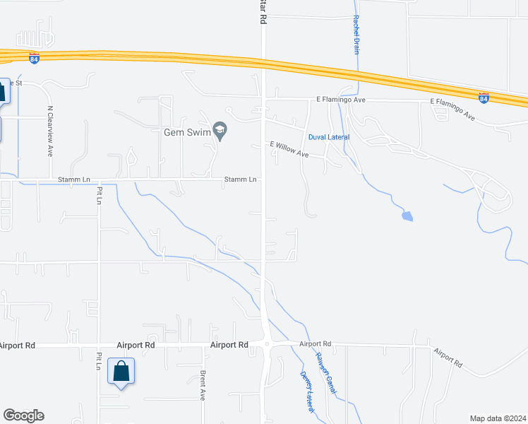 map of restaurants, bars, coffee shops, grocery stores, and more near 936 North Robinson Road in Nampa