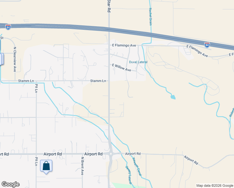 map of restaurants, bars, coffee shops, grocery stores, and more near 936-1098 North Robinson Road in Nampa