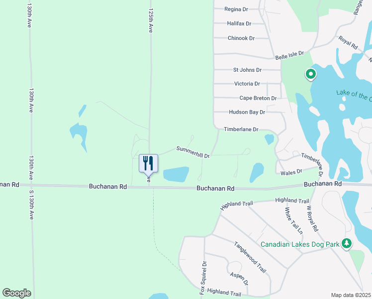 12455 Summerhill Drive, Stanwood MI Walk Score