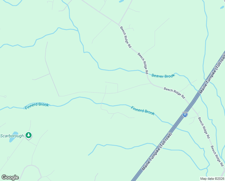 map of restaurants, bars, coffee shops, grocery stores, and more near 21 West Beech Ridge Road in Scarborough