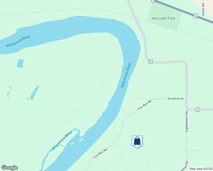 map of restaurants, bars, coffee shops, grocery stores, and more near S1404 Indian Trail Parkway in Baraboo