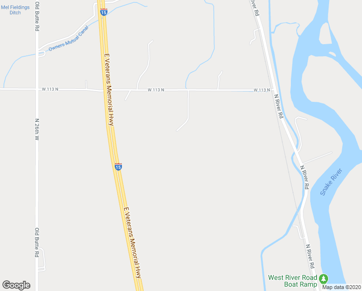 map of restaurants, bars, coffee shops, grocery stores, and more near 1881 West 113 North in Idaho Falls