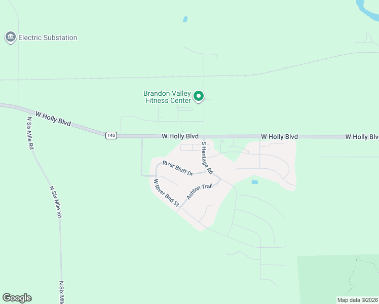 map of restaurants, bars, coffee shops, grocery stores, and more near 301 South Heritage Road in Brandon