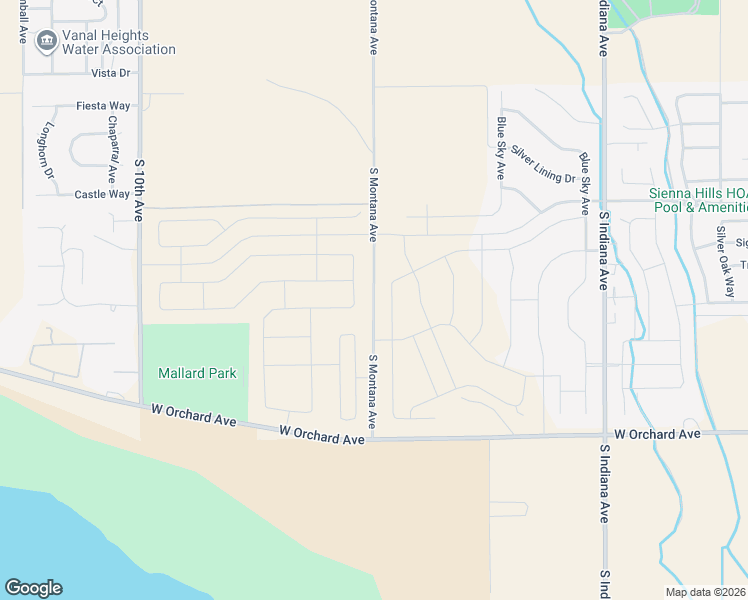 map of restaurants, bars, coffee shops, grocery stores, and more near 15492 South Montana Avenue in Caldwell