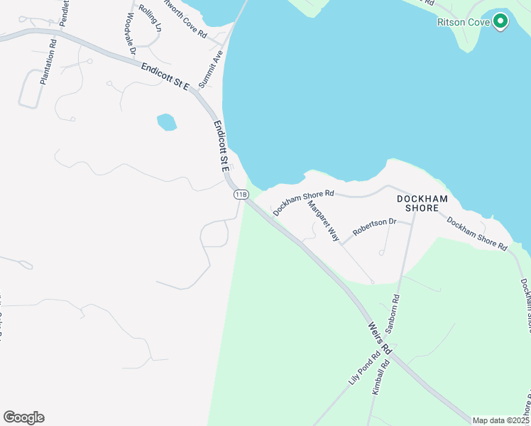 map of restaurants, bars, coffee shops, grocery stores, and more near 417 Weirs Road in Gilford