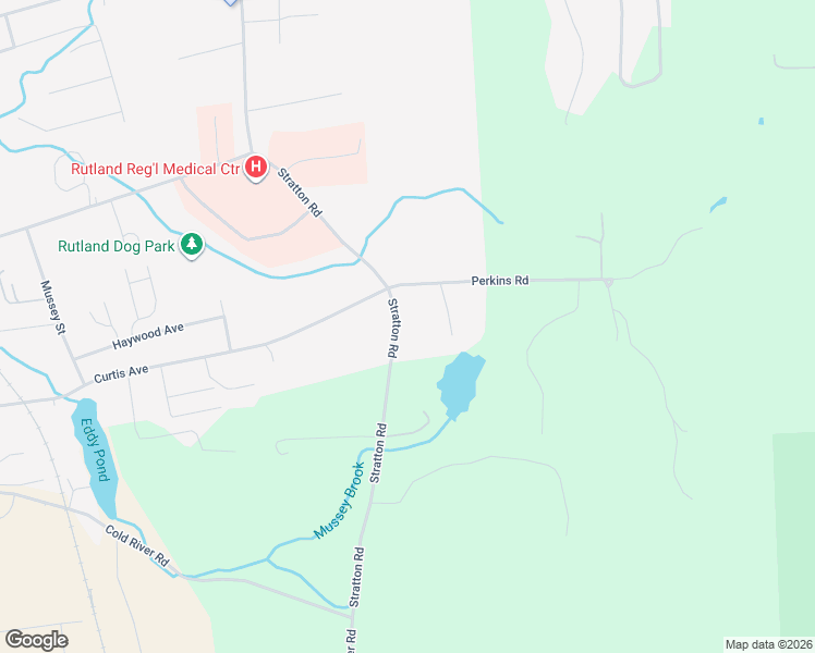 map of restaurants, bars, coffee shops, grocery stores, and more near 364 Stratton Road in Rutland