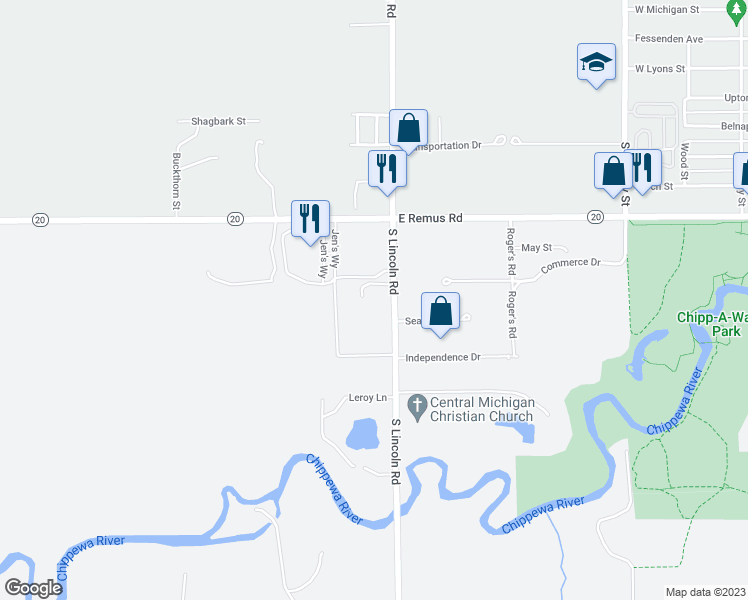 map of restaurants, bars, coffee shops, grocery stores, and more near 1825 Liberty Drive in Mount Pleasant