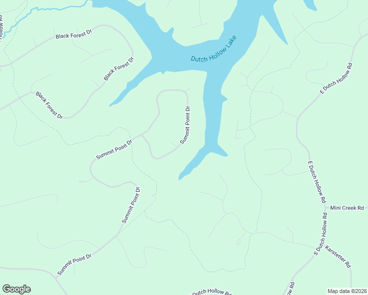 map of restaurants, bars, coffee shops, grocery stores, and more near S1221 Summit Point Drive in La Valle