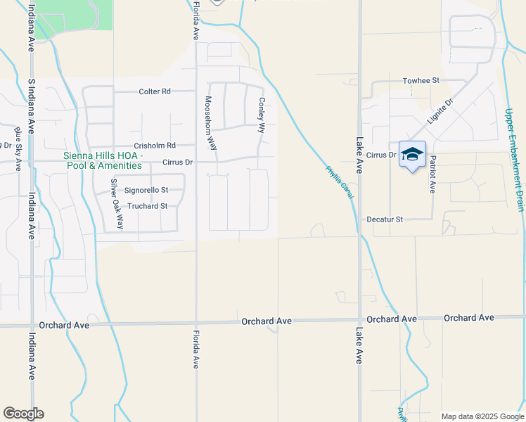 map of restaurants, bars, coffee shops, grocery stores, and more near 15212-15318 South Florida Avenue in Caldwell