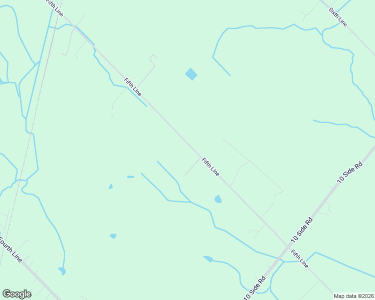 map of restaurants, bars, coffee shops, grocery stores, and more near 10314 Fifth Line in Halton Hills
