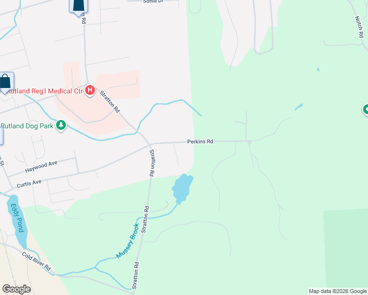 map of restaurants, bars, coffee shops, grocery stores, and more near 28 Perkins Road in Rutland