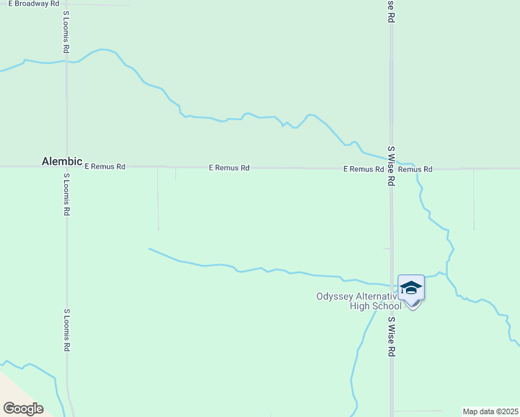 map of restaurants, bars, coffee shops, grocery stores, and more near 9560 East Remus Road in Mount Pleasant