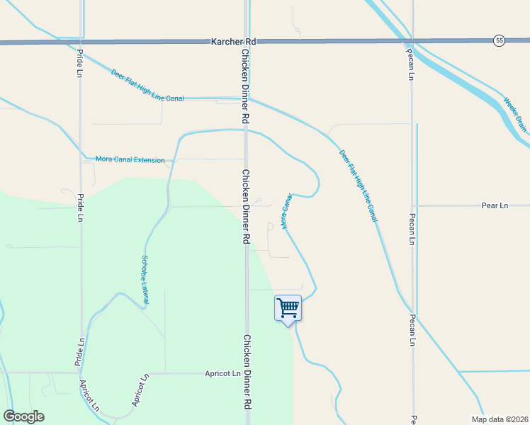 map of restaurants, bars, coffee shops, grocery stores, and more near 15465 Syrah Court in Caldwell