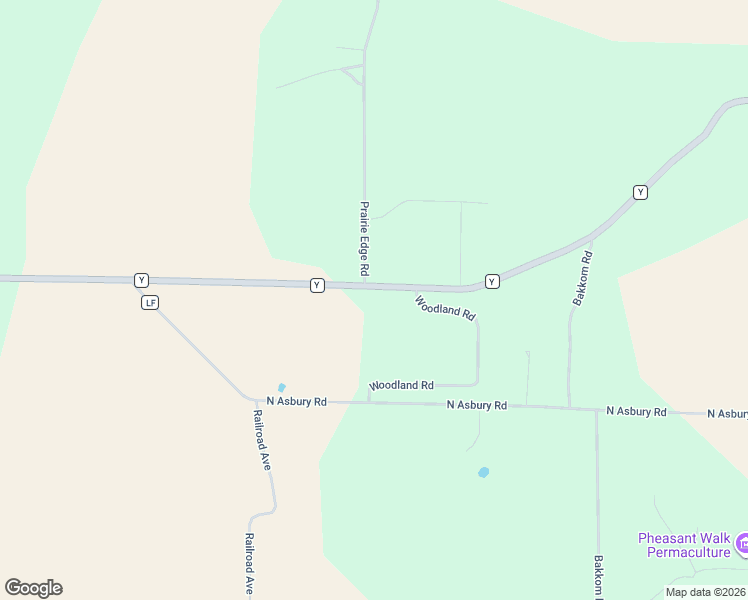 map of restaurants, bars, coffee shops, grocery stores, and more near E7817 County Road Y in Viroqua